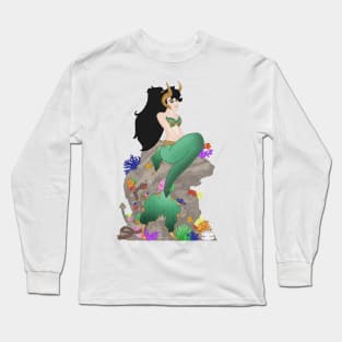 Mischieveous Mermaid V2 Long Sleeve T-Shirt